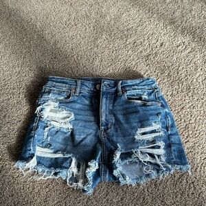 Denim Mom Shorts